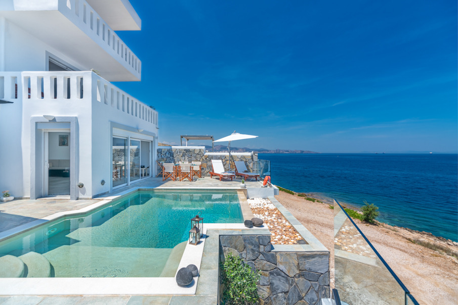 2017 年希腊 Lavrion 地区 CAPE VILLA 度假别墅-1