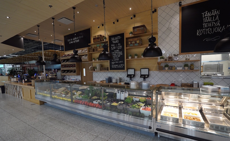 芬兰 Mylly 购物中心的 Kulman Kuppila 餐厅——现代与传统的完美融合-17