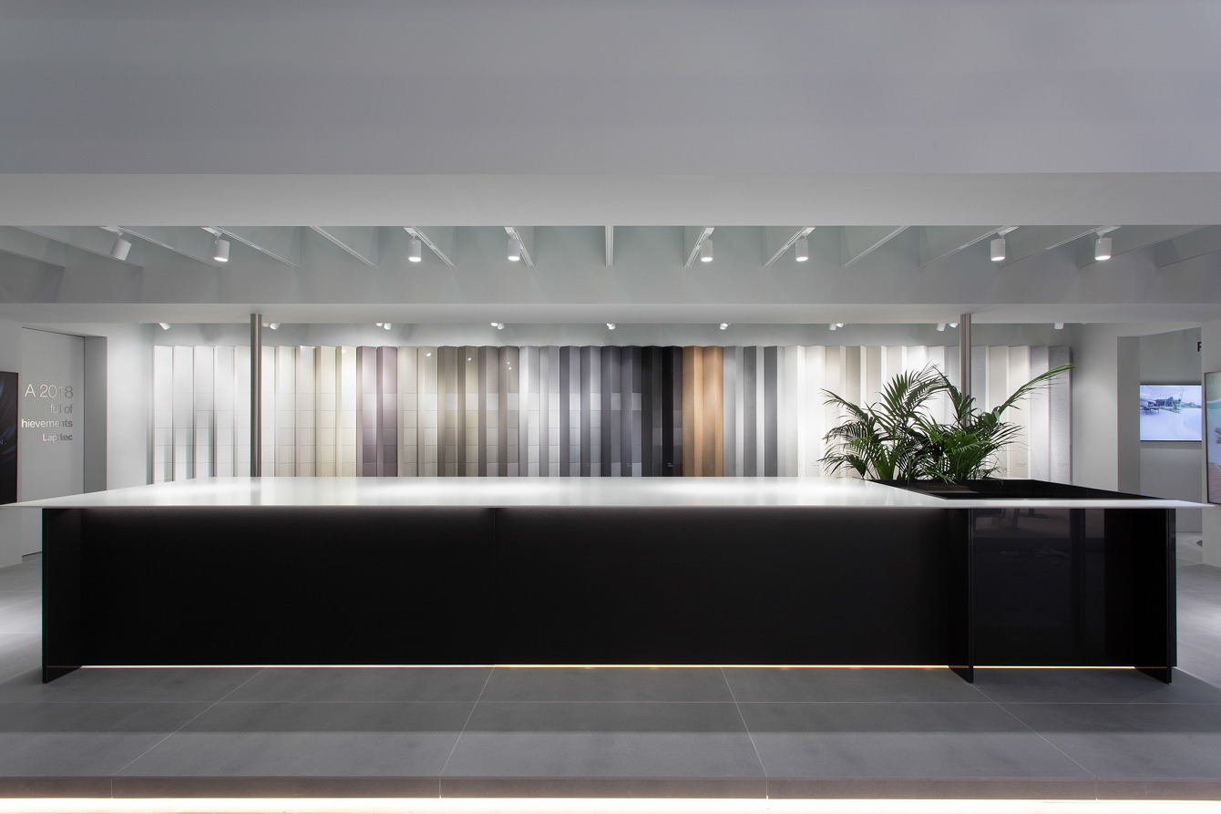 Lapitec Cersaie 2018 展览空间设计-0