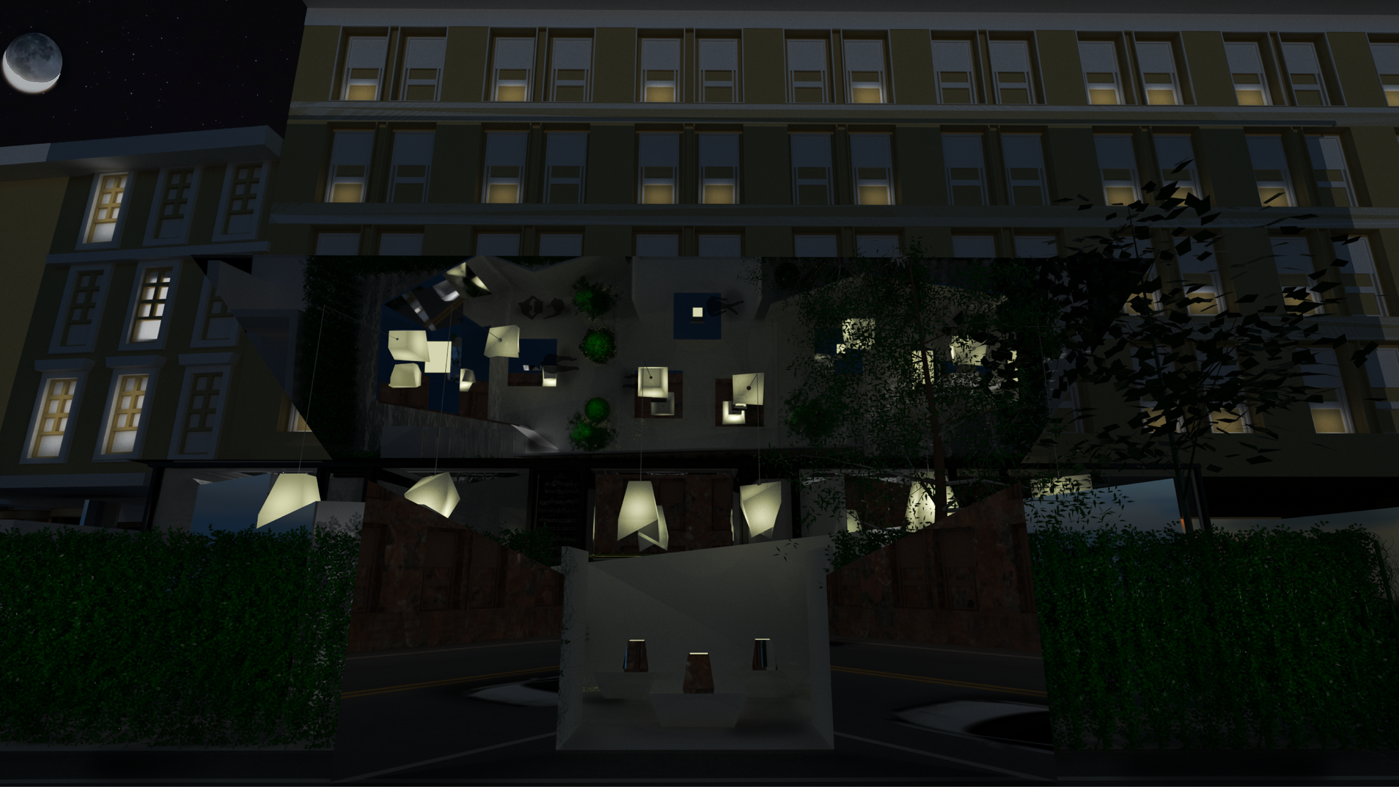 "白色之夜"夏季派对场景设计-8