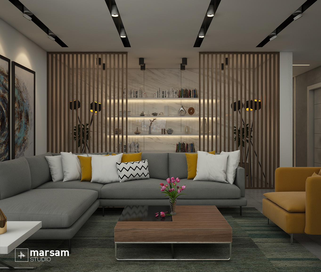 巴勒斯坦-- 加沙屋顶室内设计-1