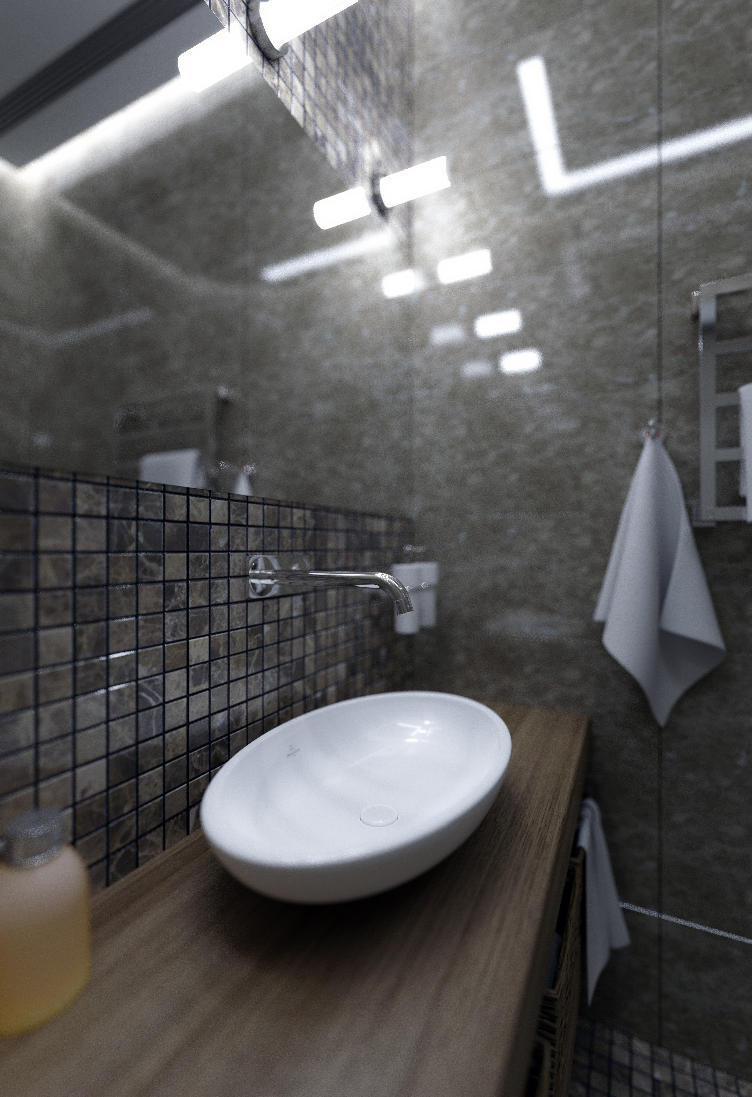 圣彼得堡乡村别墅的疗愈空间设计-11