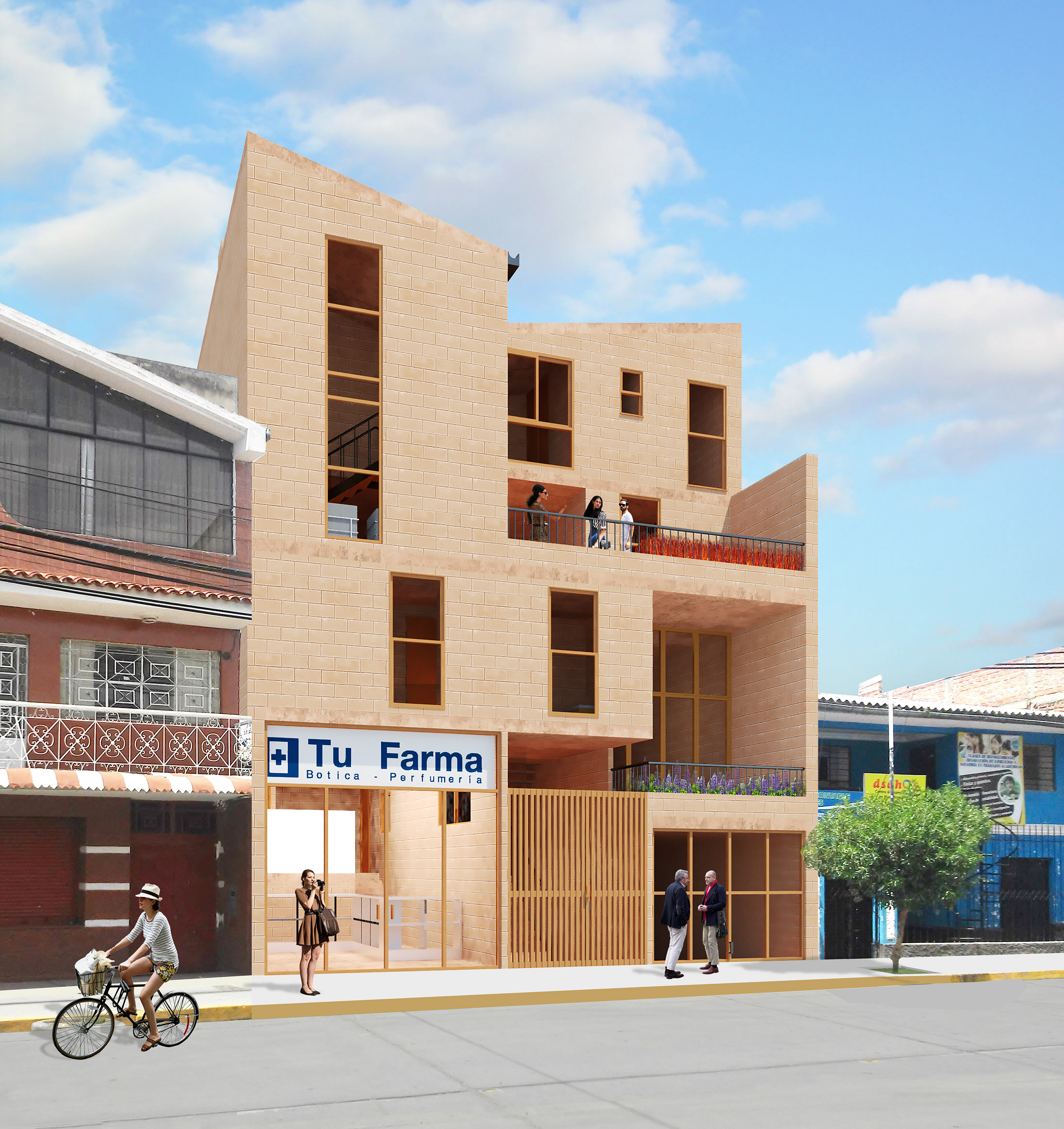 Social Dwelling Pablo Patron, Huaraz. W/NaciaGutierrez-0