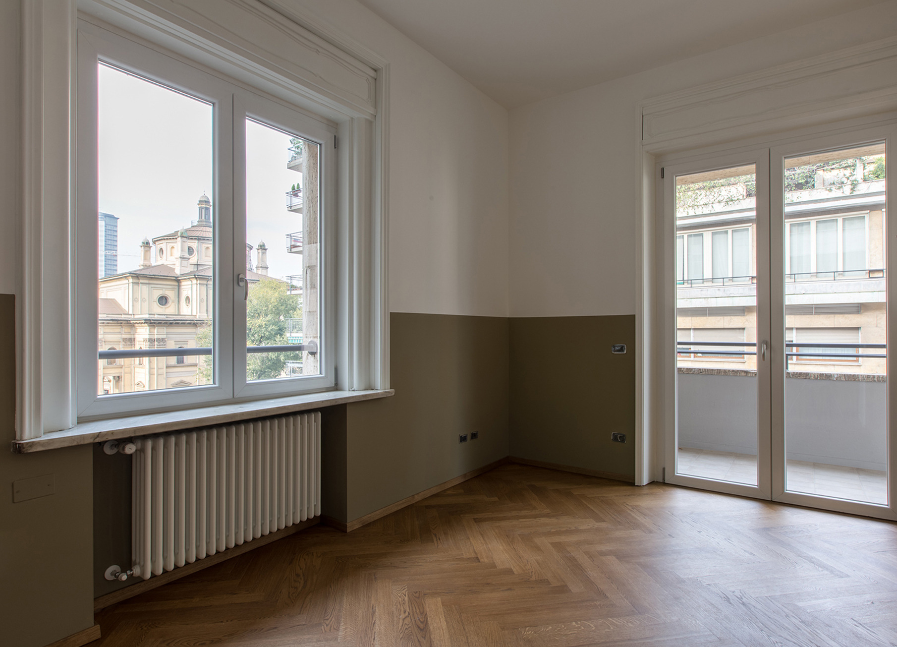 米兰优雅小公寓 | 色彩与材质的精致碰撞-3