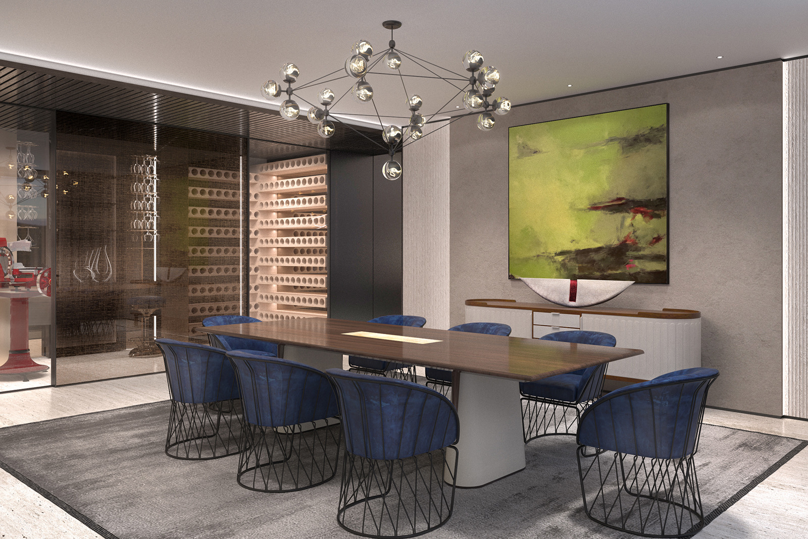 奥地利现代别墅设计与艺术融合-40