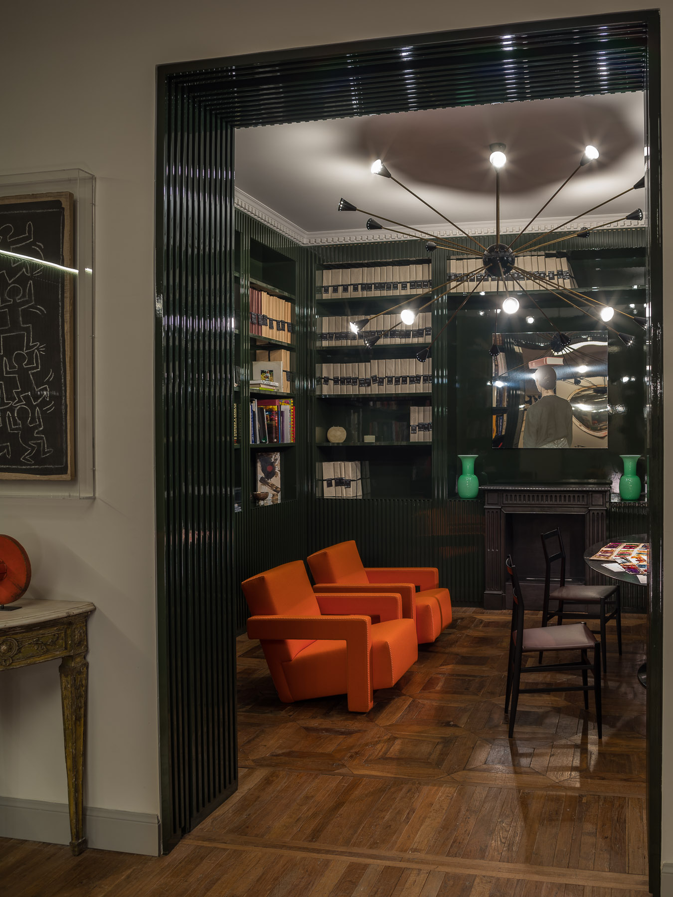 绿橙相间的米兰百年公寓翻新记-7