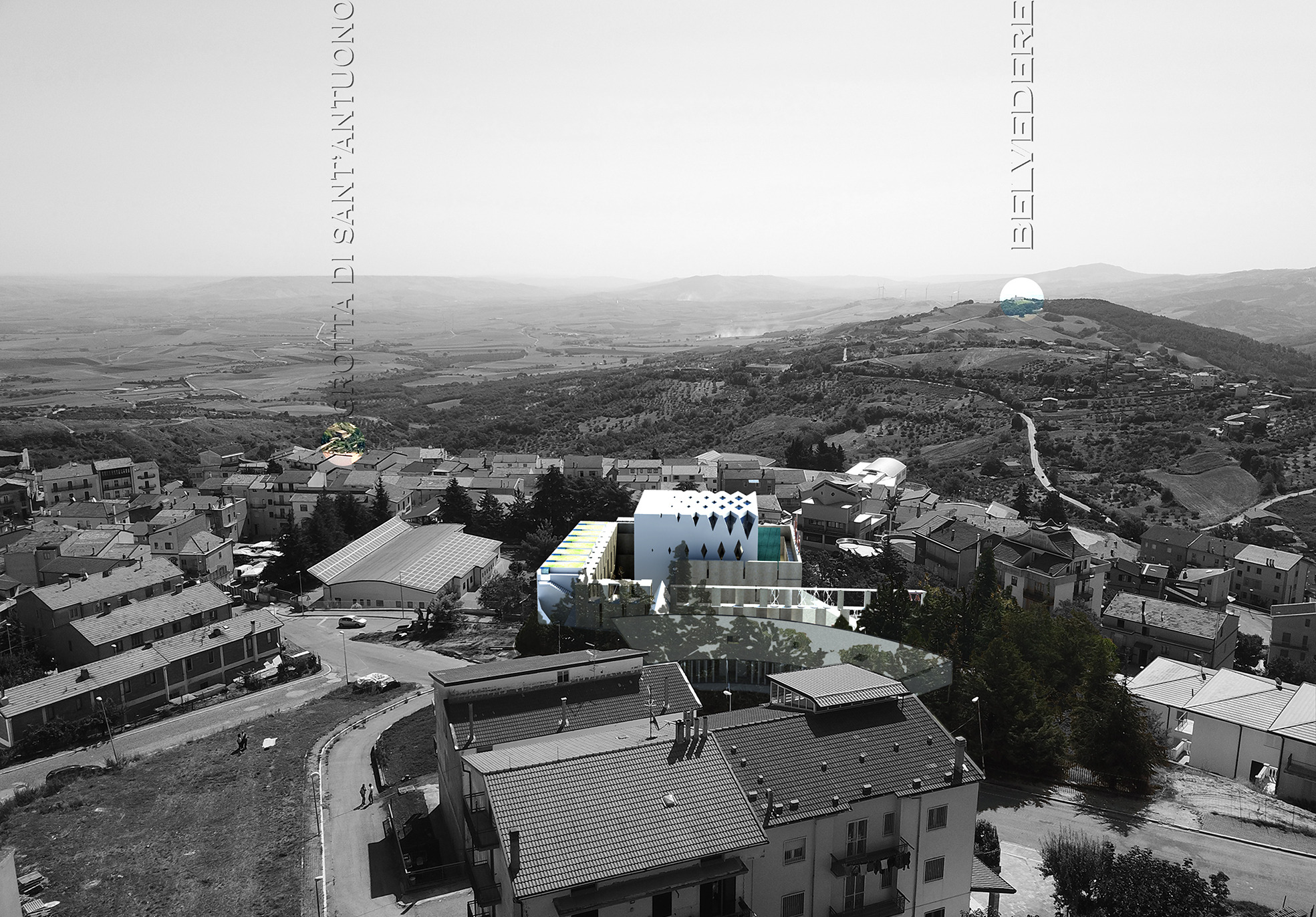 融合天地空间的教堂设计—— Oppido Lucano 教堂-19