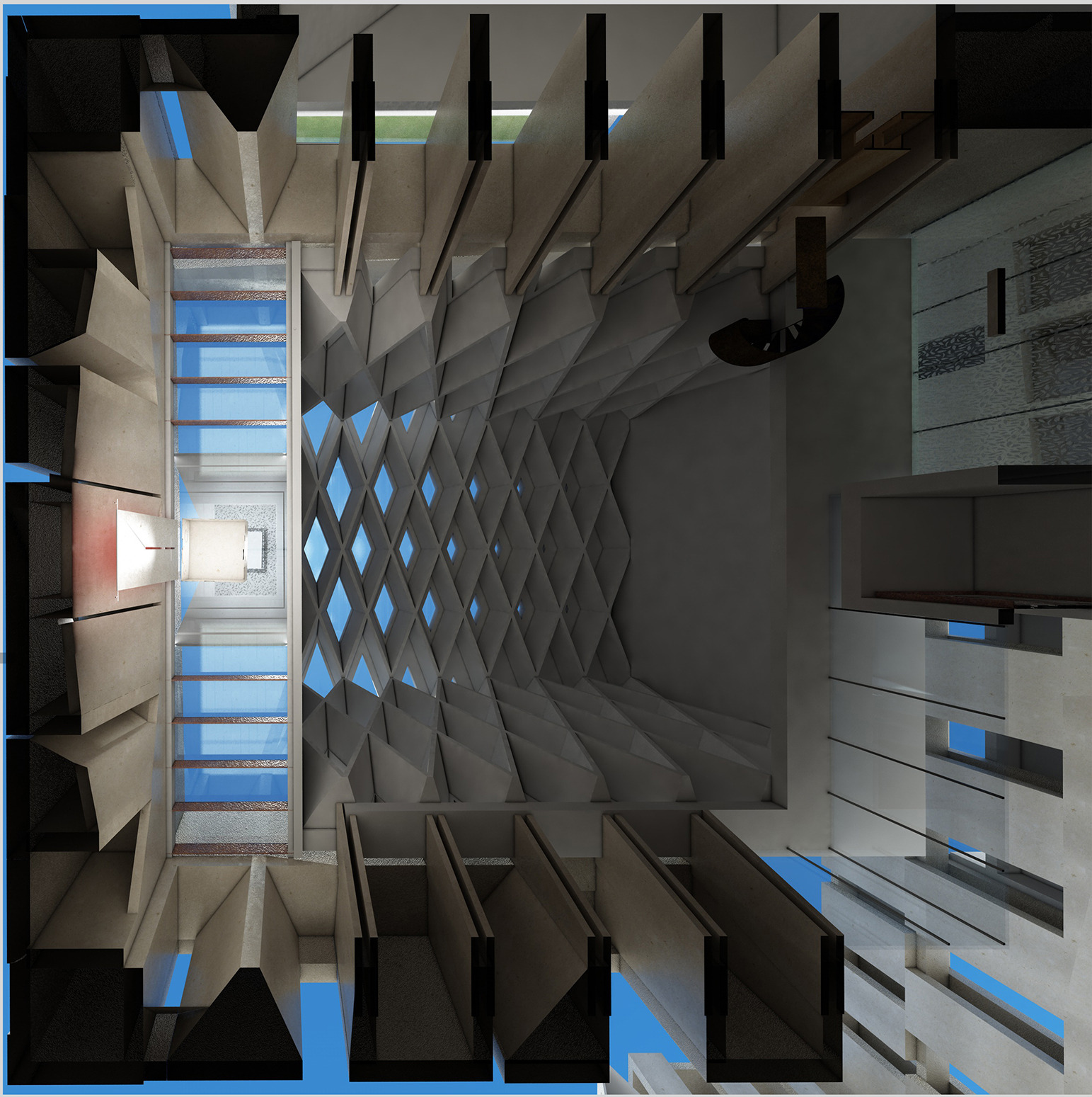 融合天地空间的教堂设计—— Oppido Lucano 教堂-27