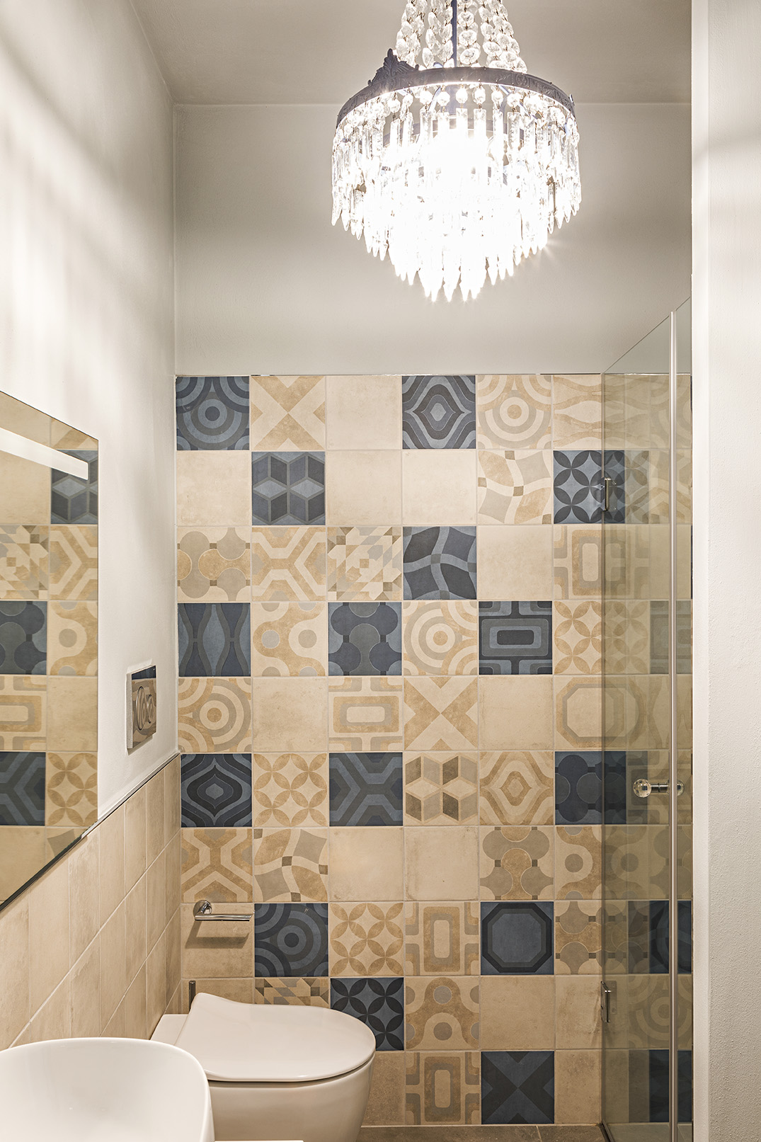 几何美学融合定制家居的意大利乡村别墅设计-11