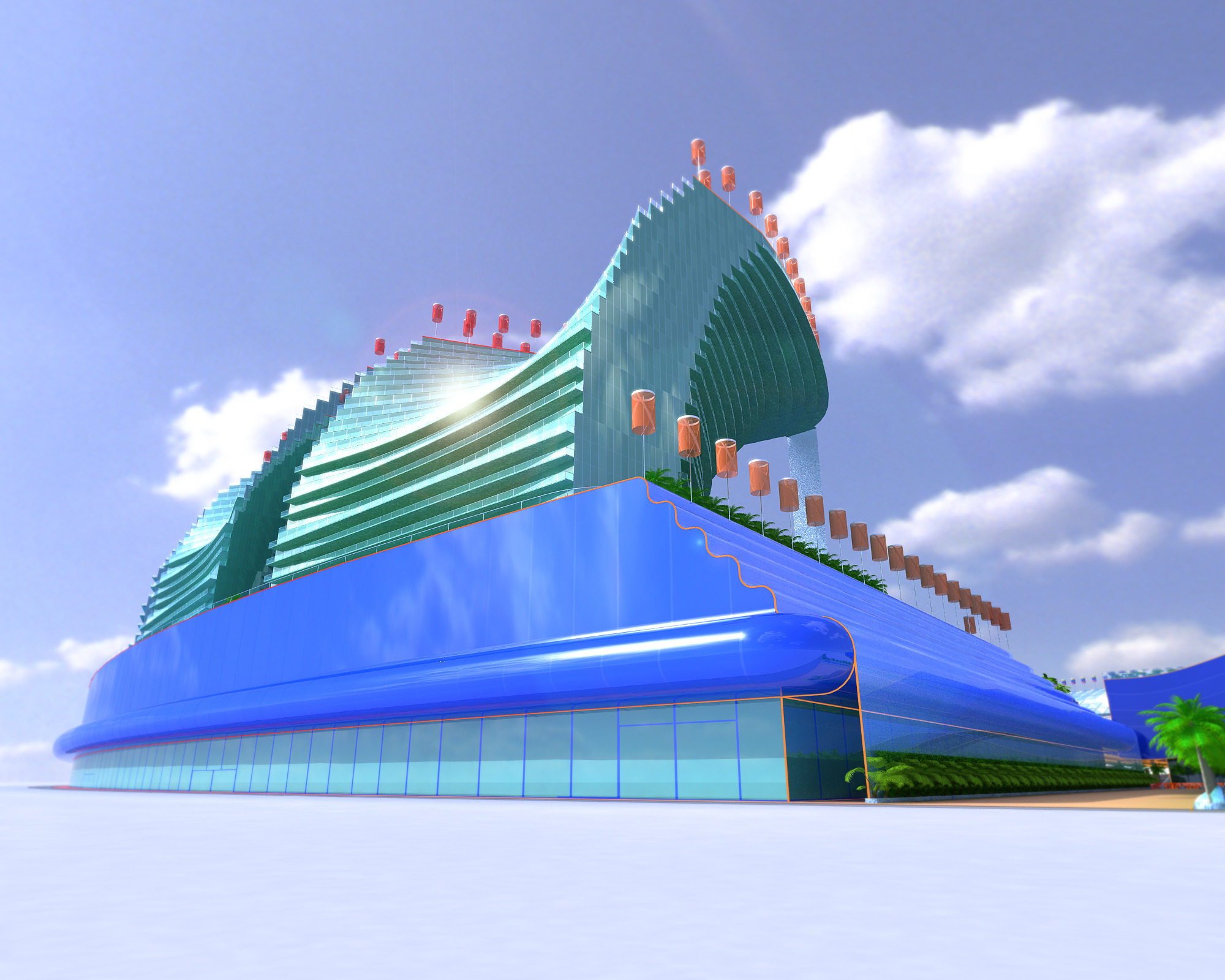 梦幻体育场度假村-86