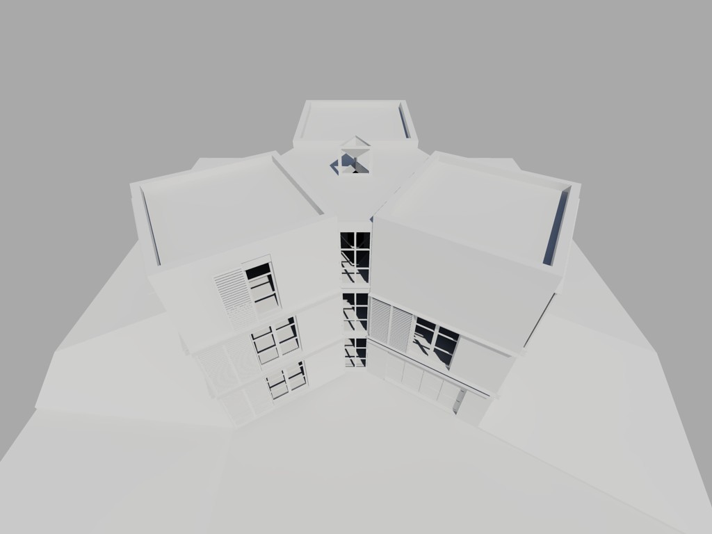 倾斜地块上的现代住宅设计-5