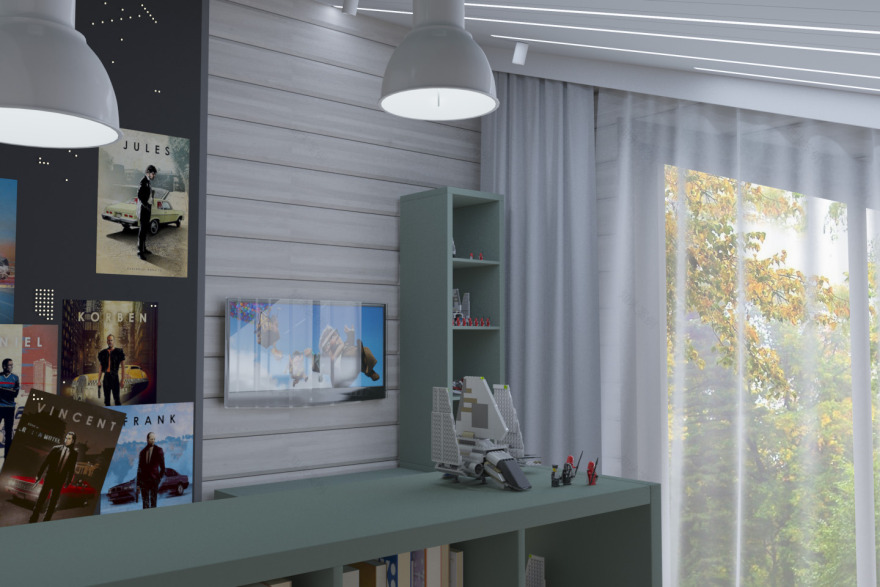 木质空间的艺术 | 温馨二居室的室内设计-34