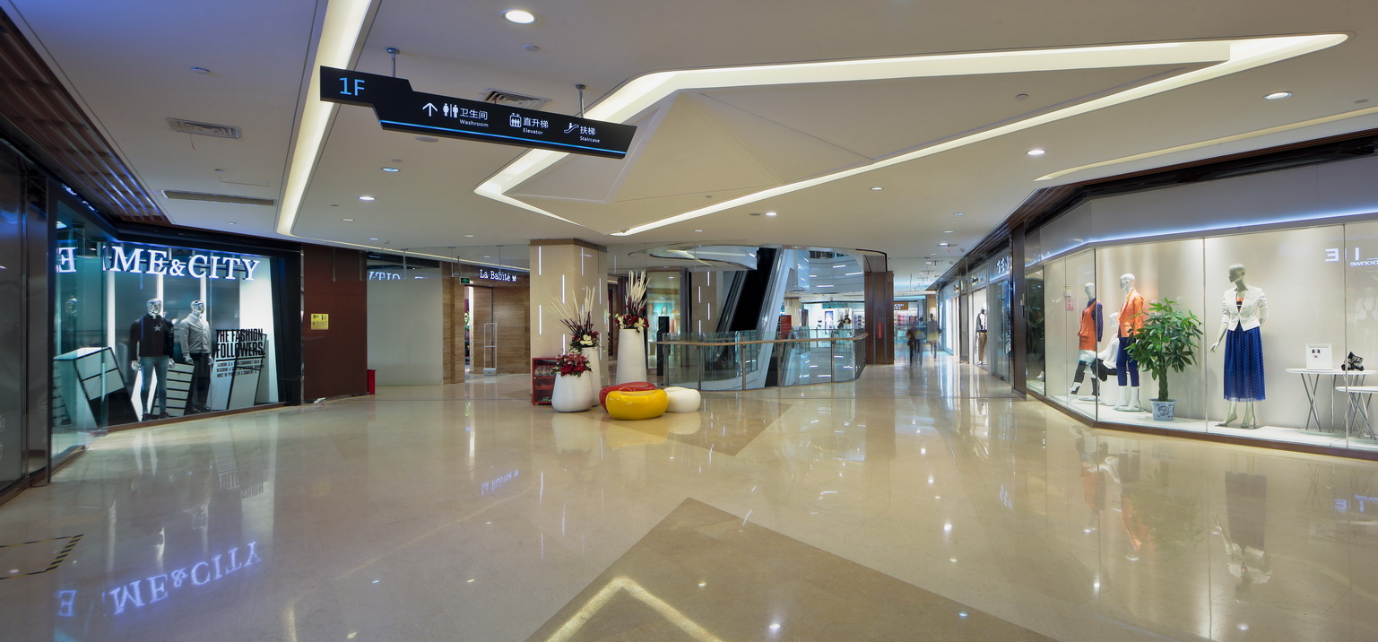 姜峰  重庆新天泽国际广场室内设计实景图 商场-8