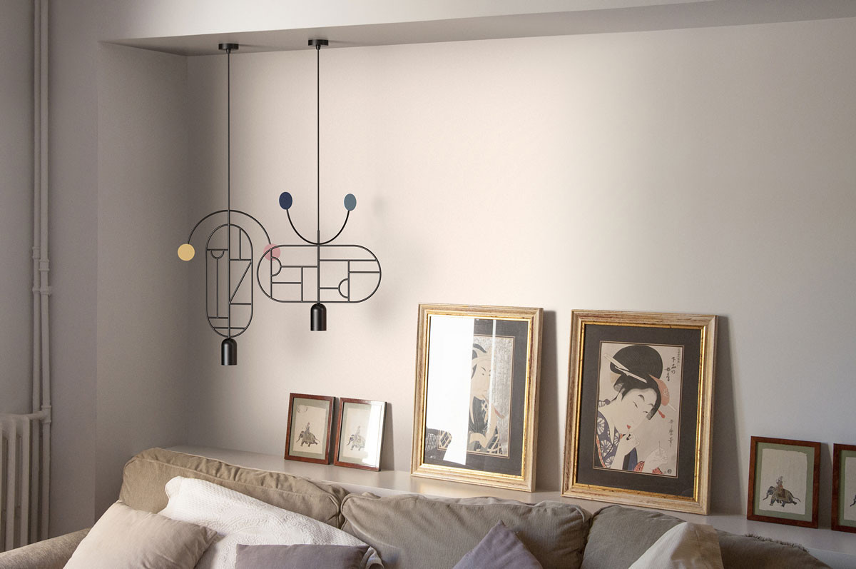 线与点的艺术 | 巴塞罗那设计工作室的创意吊灯-14