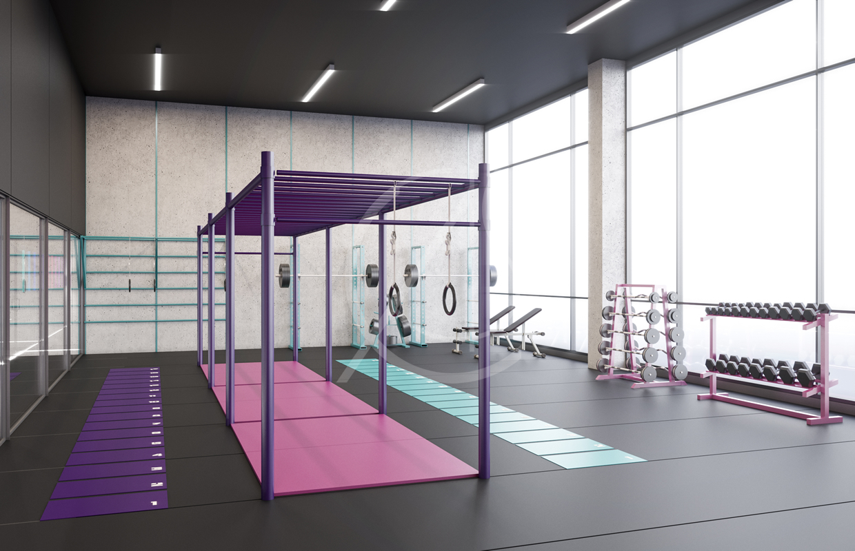 女士健身中心室内设计-5