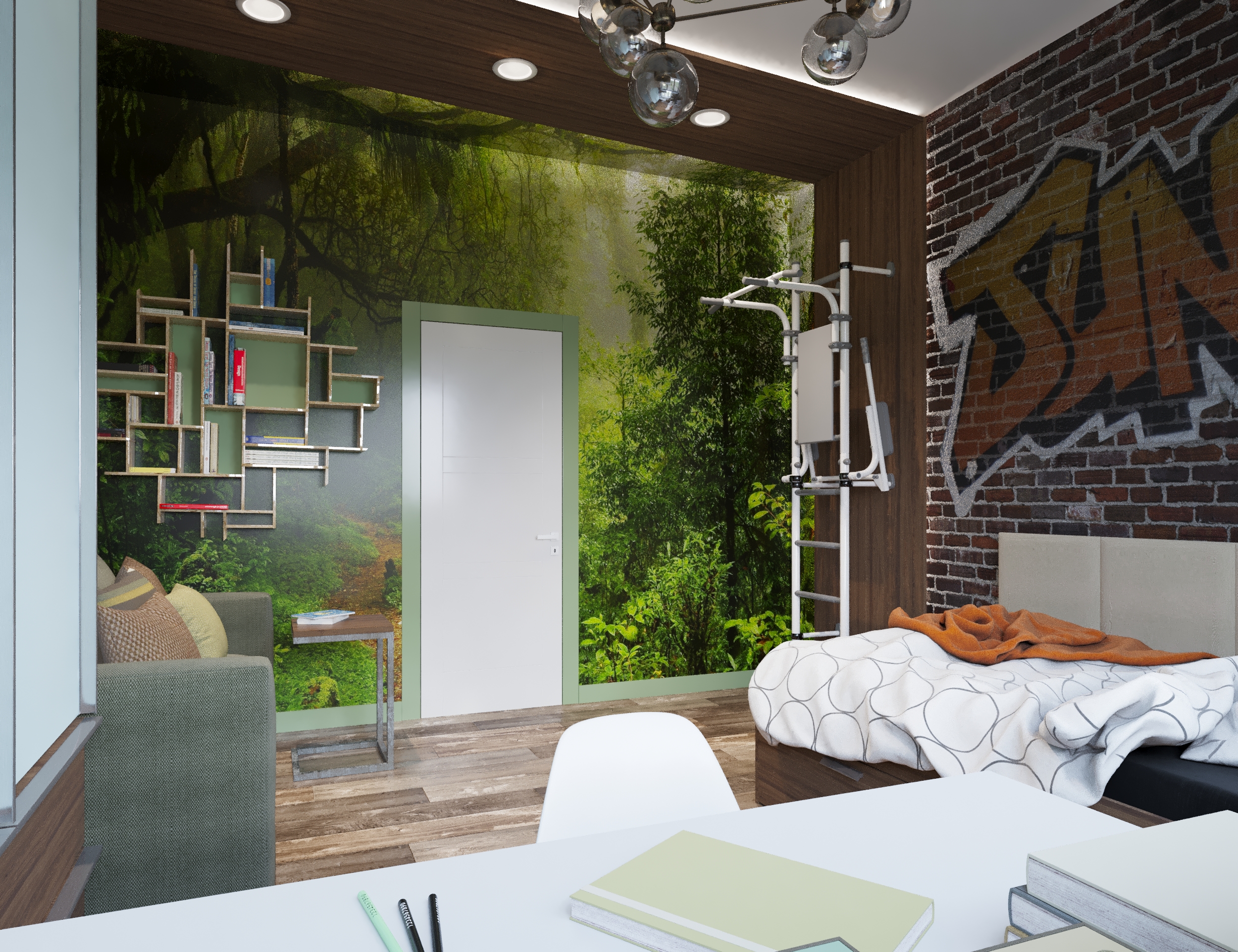 梦幻童趣空间—— Omnia 设计工作室儿童房案例鉴赏-21