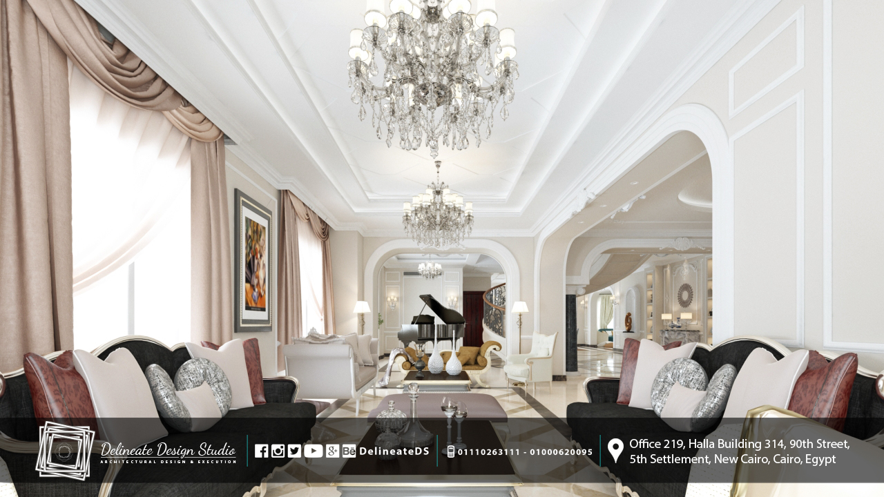 新开罗别墅 | 现代宜居的室内外设计-2