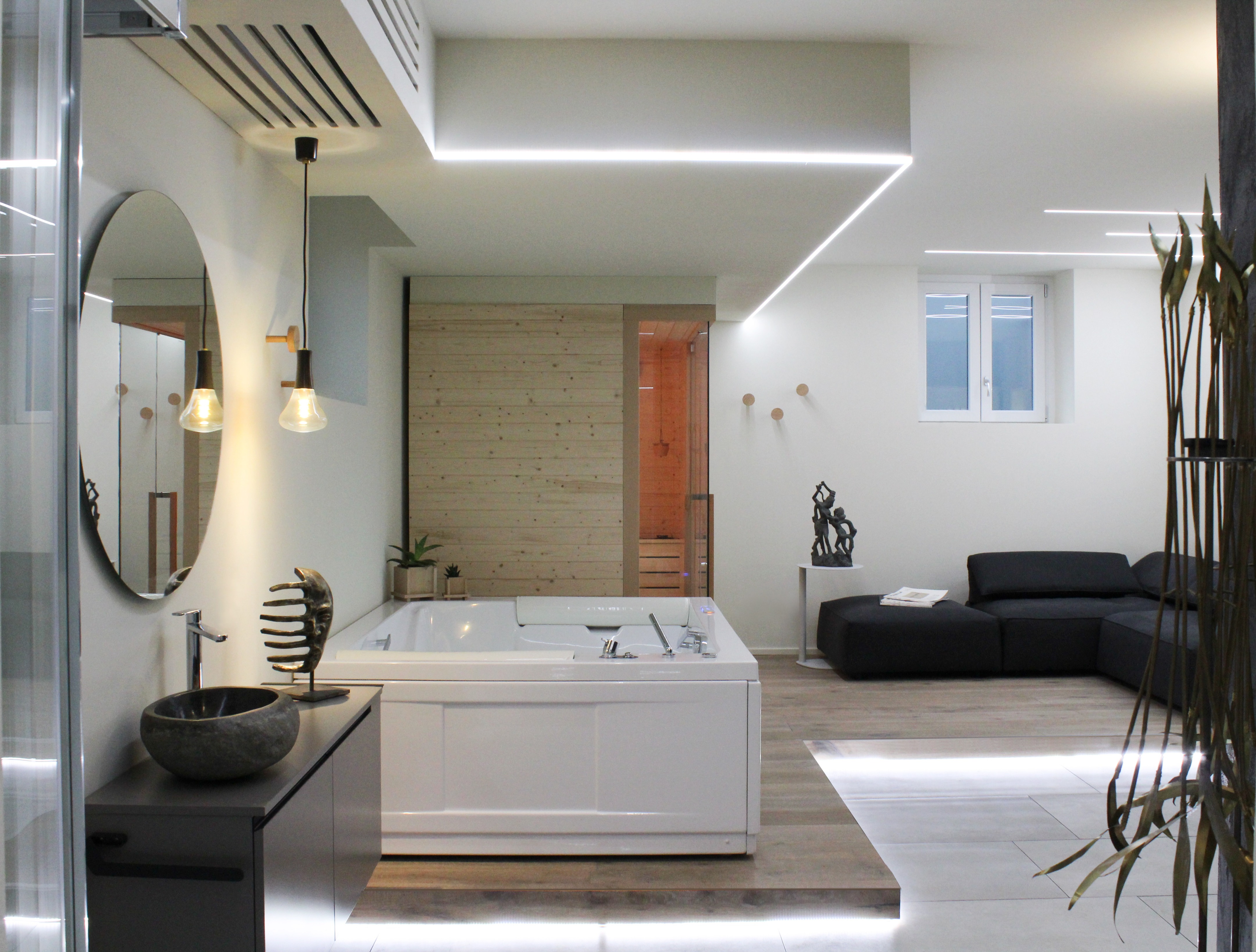 温馨宜居的私人 SPA 空间-1