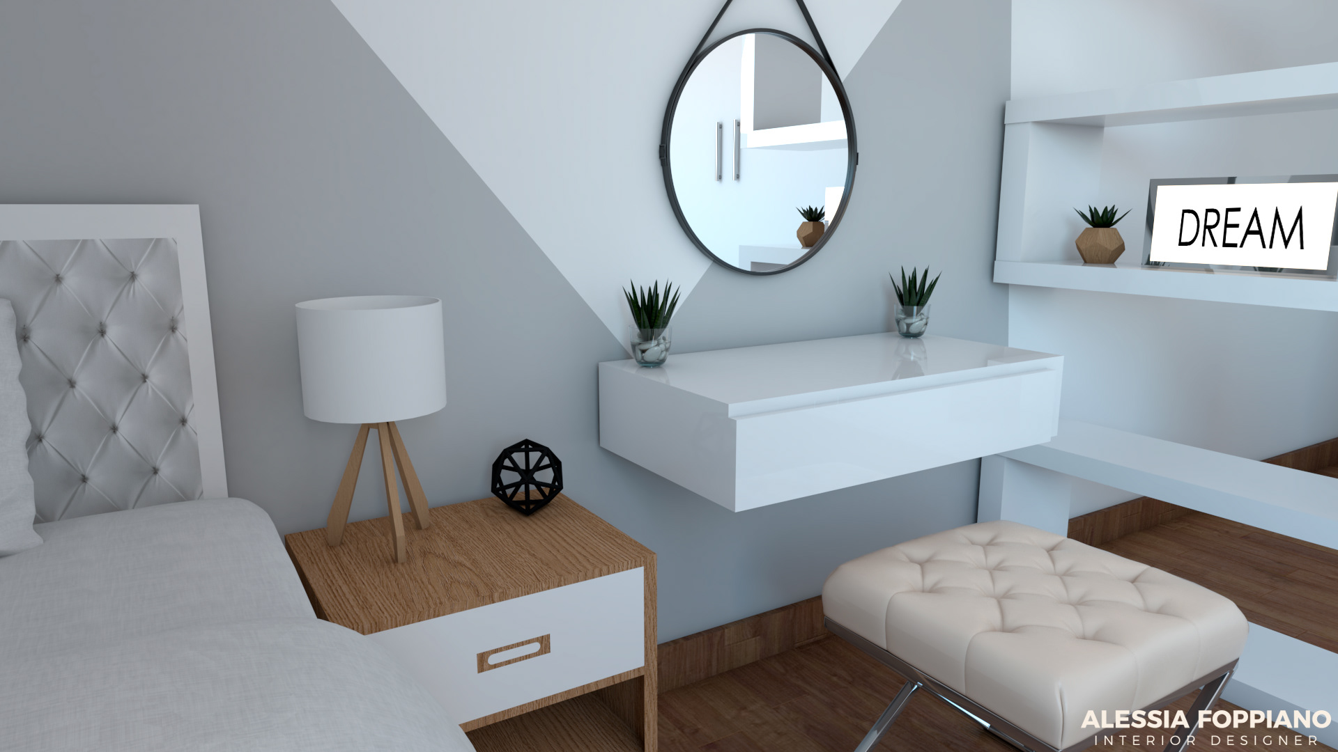 青春空间 | 青少年卧室设计-4