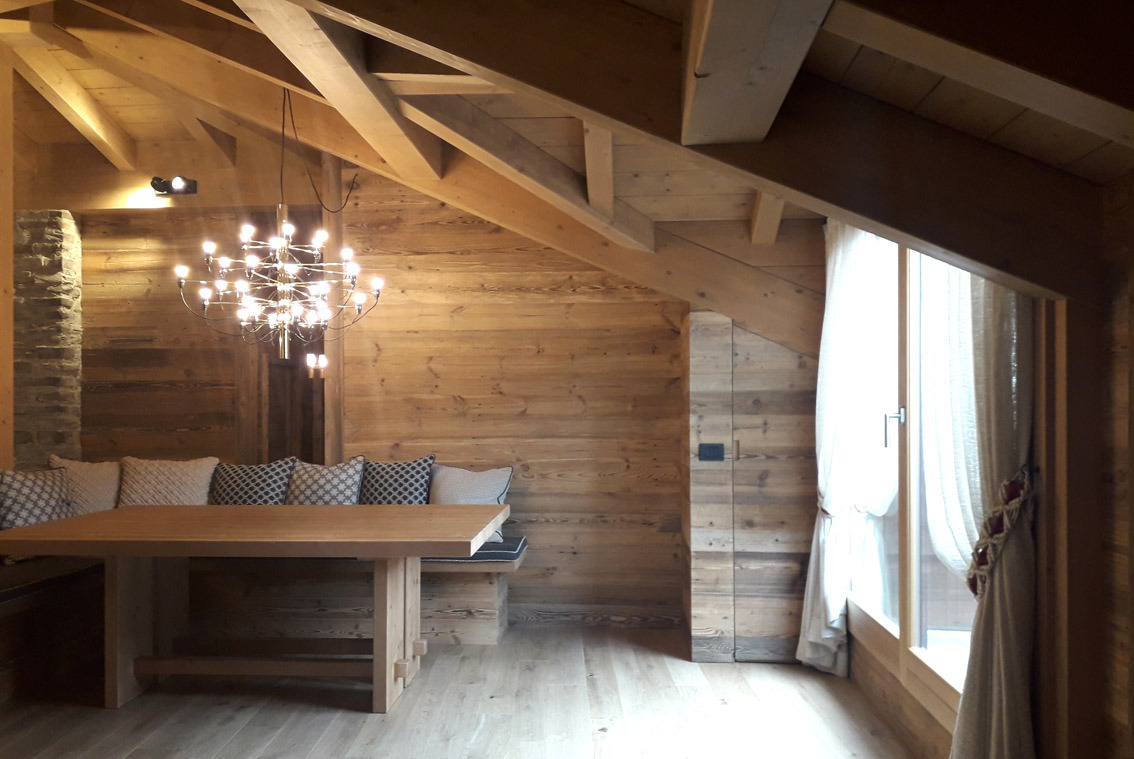 2018 年完成的阿尔卑斯山间别墅设计-8