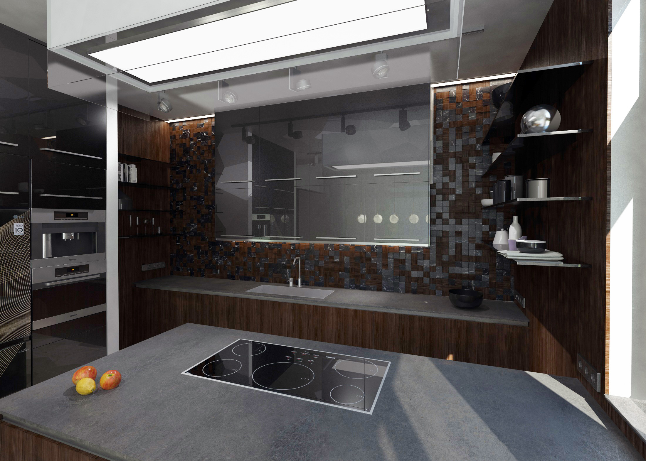 2016 年索契独栋别墅室内设计案例-10