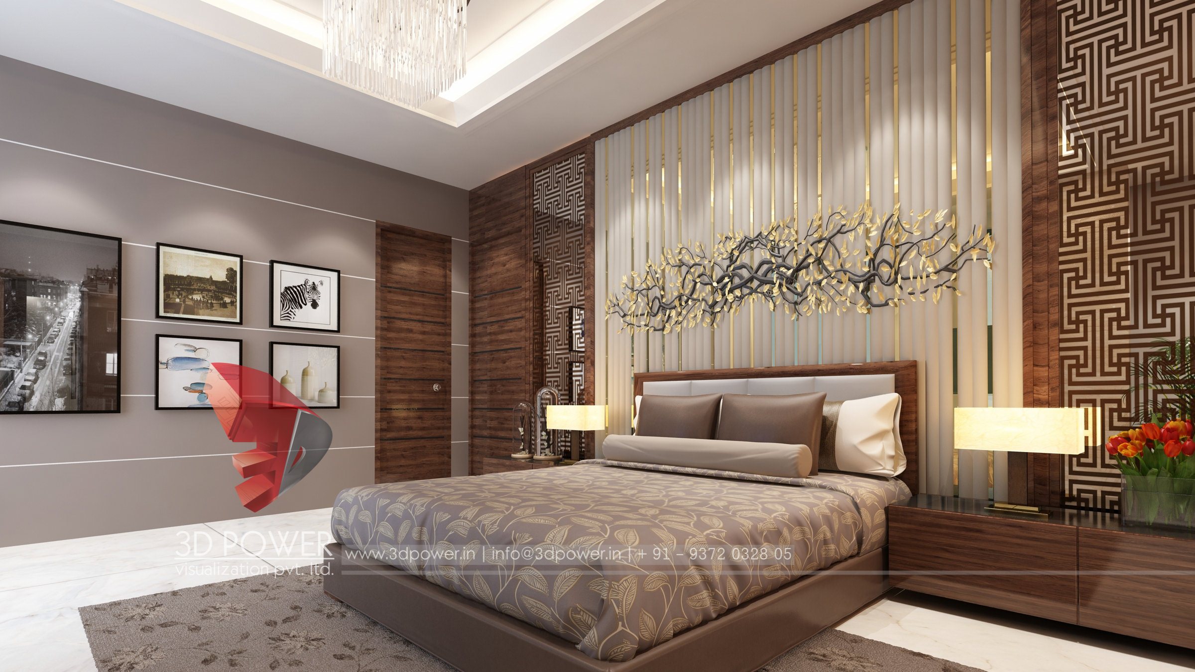 3D 室内设计案例 | 单家庭住宅的精致室内空间-4