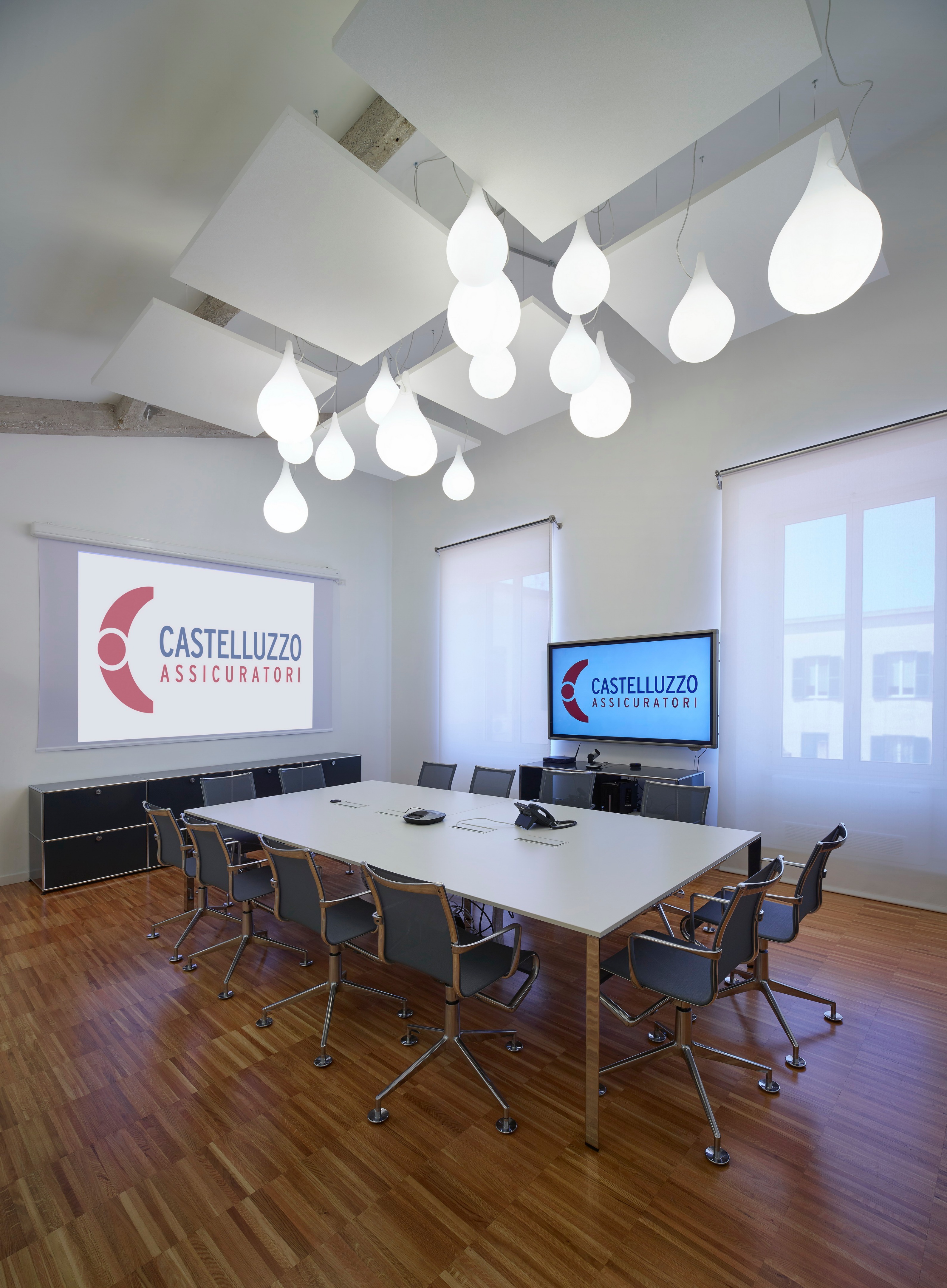 罗马保险公司的现代模块化办公室-3