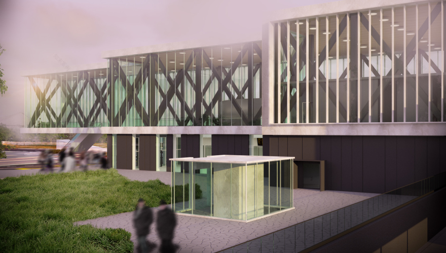 Podgorica 主火车站——百万乘客的现代舒适之桥-2