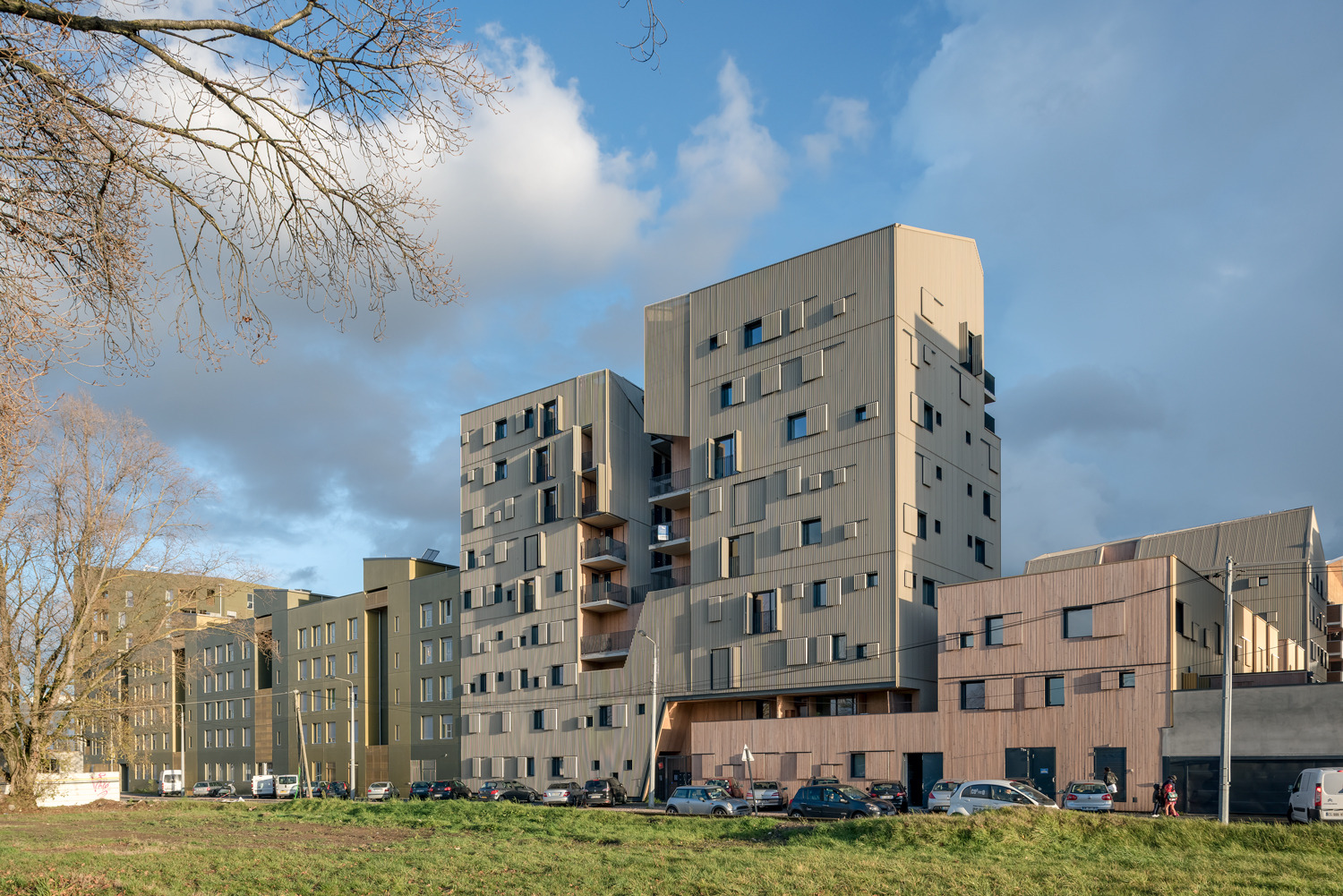 2017 年完成的波尔多 DOMOFrance 住宅区设计-0