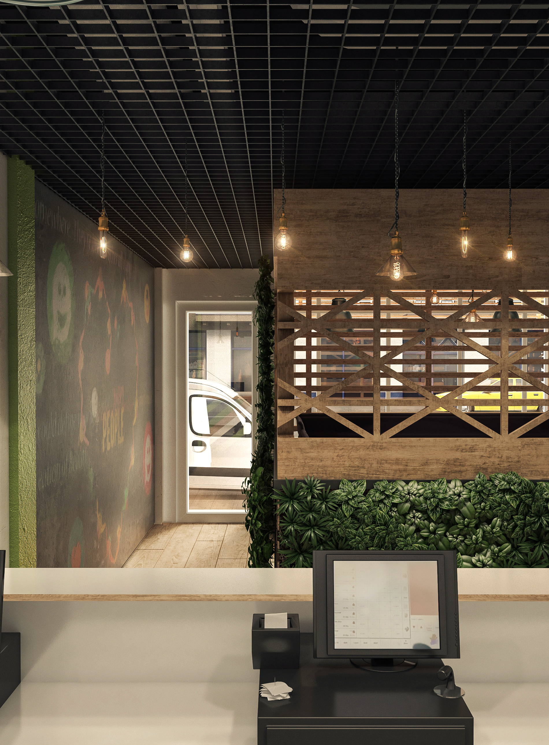 2016 年完成的烧烤餐厅设计-2