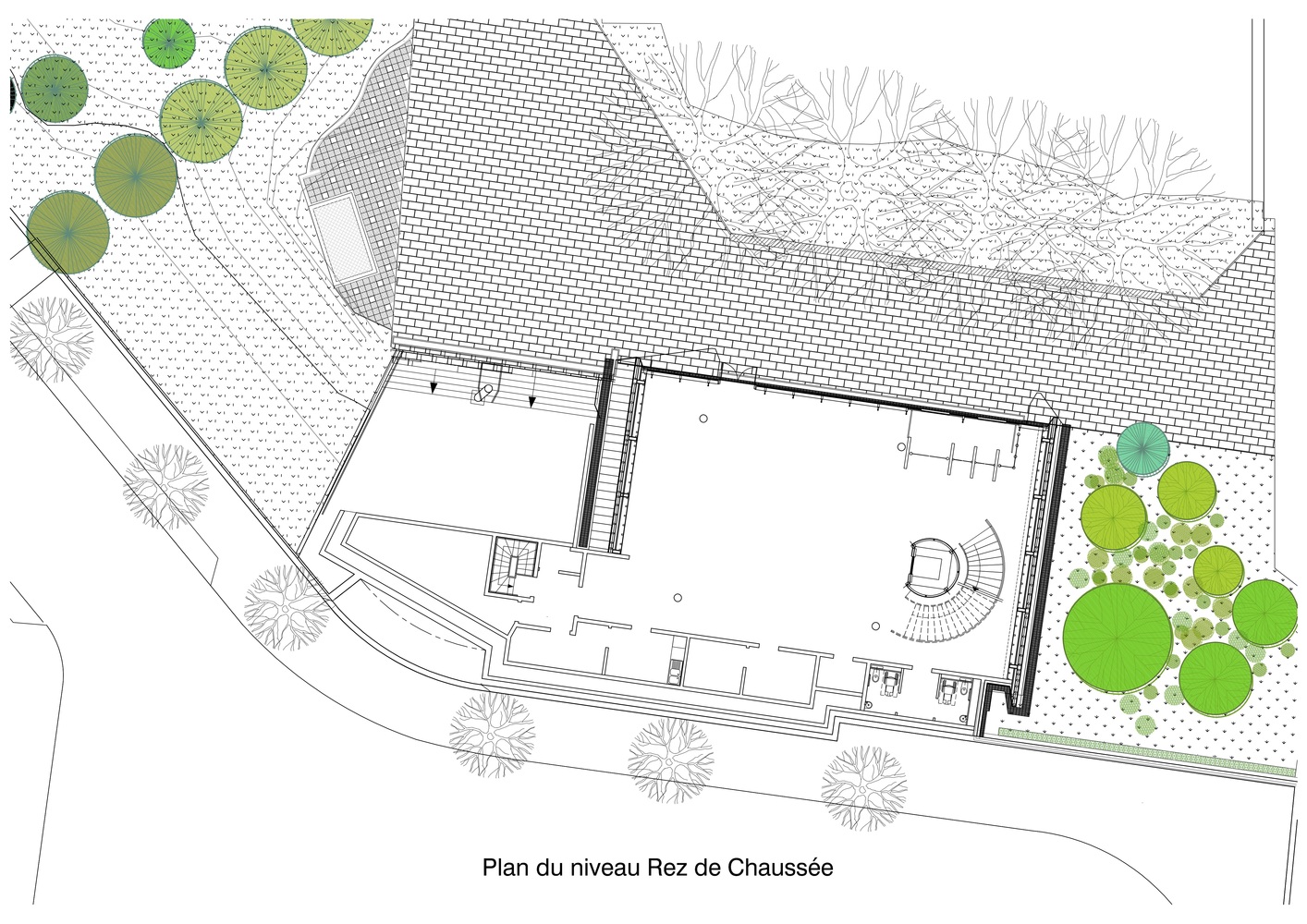 法国农业信贷银行总部,现代优雅的绿色校园-58