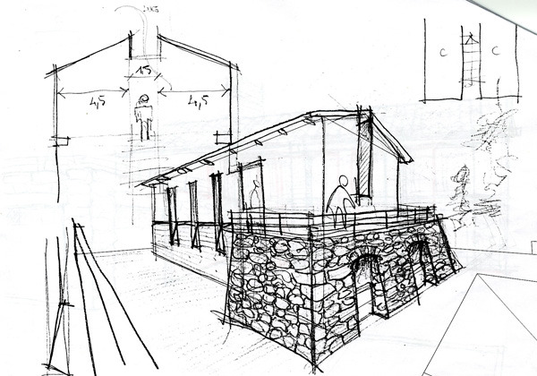 乡村风格别墅，室内外一体化设计-33