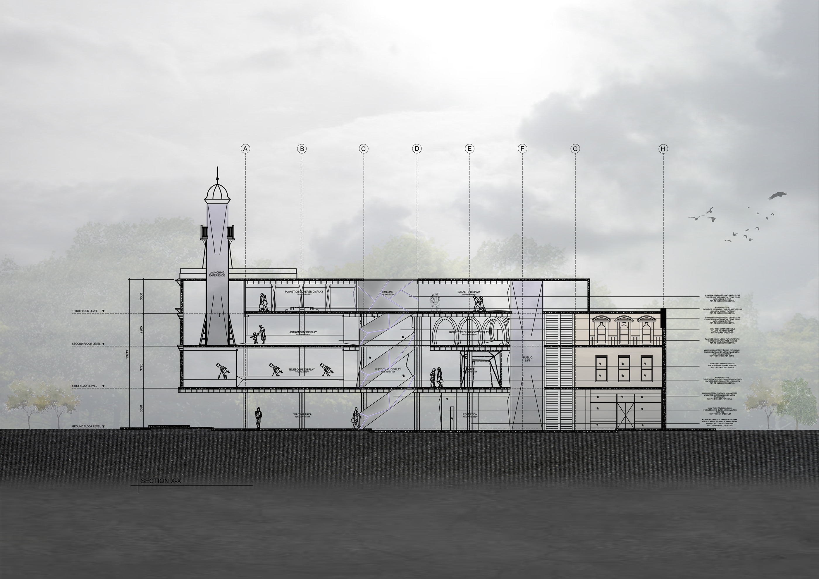 Exhibition Design - Astronomy Science and Technology-2