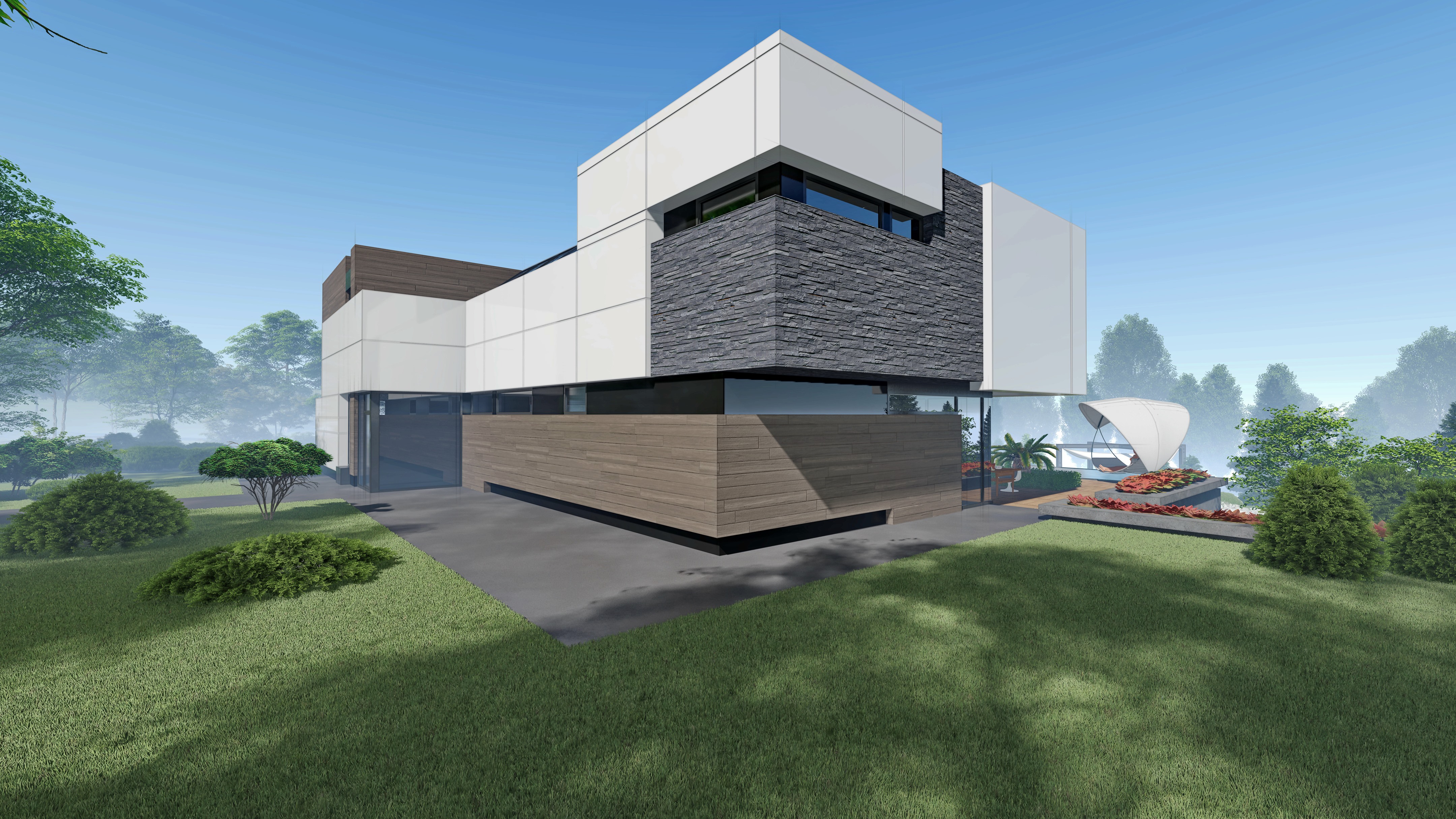 2018 年启动的摩尔多瓦郊区住宅设计-49