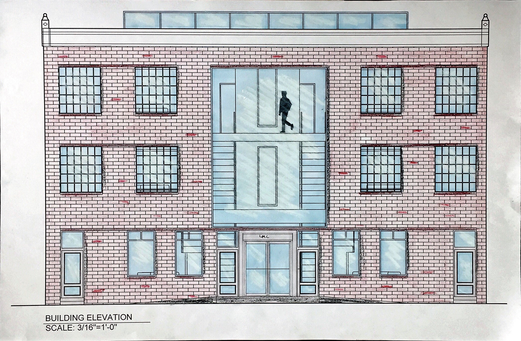 自然色彩的和谐空间—— Liberties Medical Center Lobby 设计-10