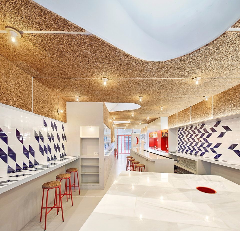 巴塞罗那 El Villa 酒吧改造-13