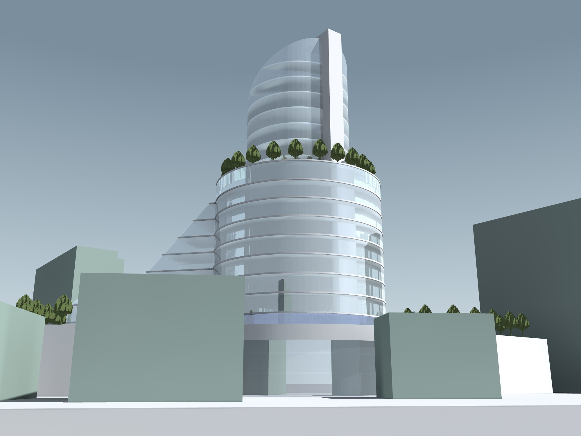 多功能建筑的和谐统一-7