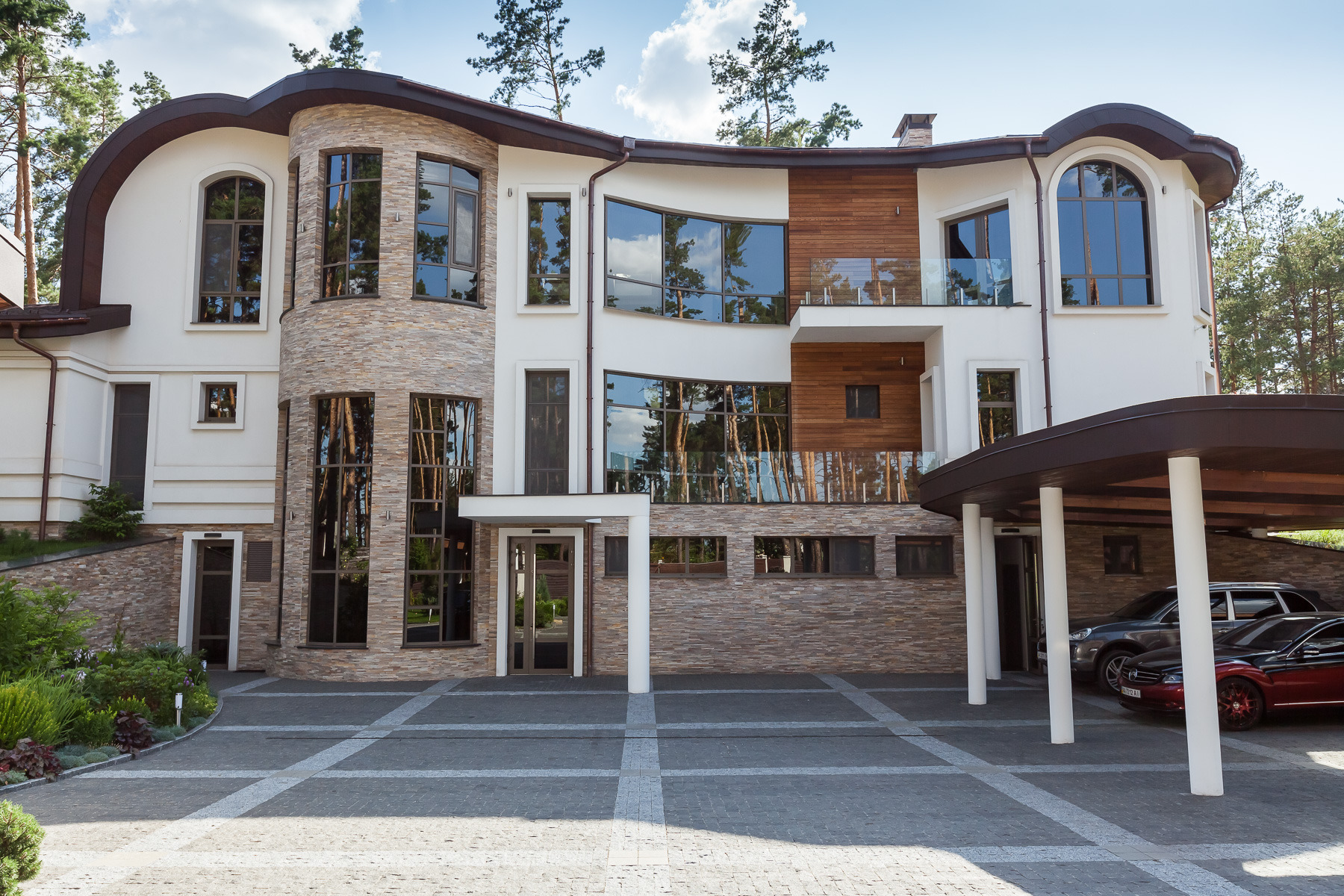 乌克兰智能家居设计,景观与室内和谐共融-30