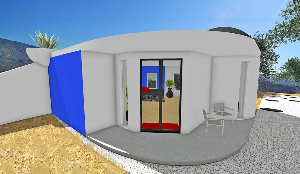 加州风情绿意盎然的山间别墅-27