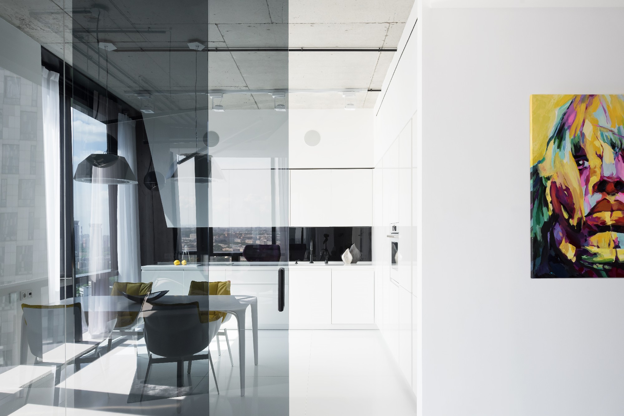 莫斯科塔楼未来主义家居设计-11