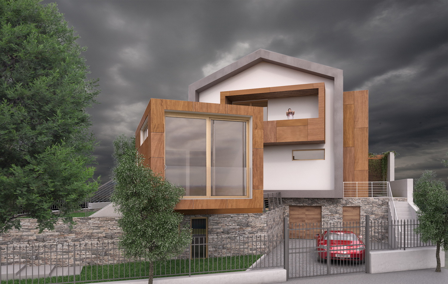 2019 年竞赛作品——多功能住宅设计展示-5