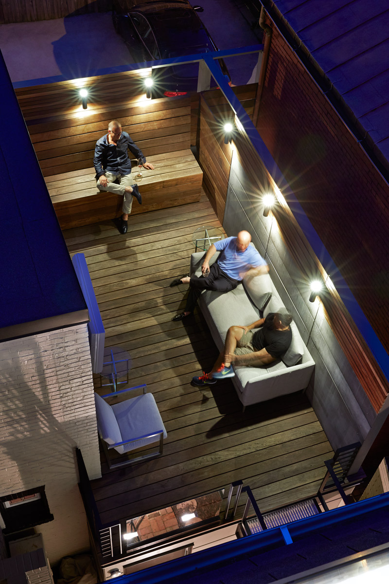 华盛顿特区科克罗恩住宅，现代温馨的聚会空间-19