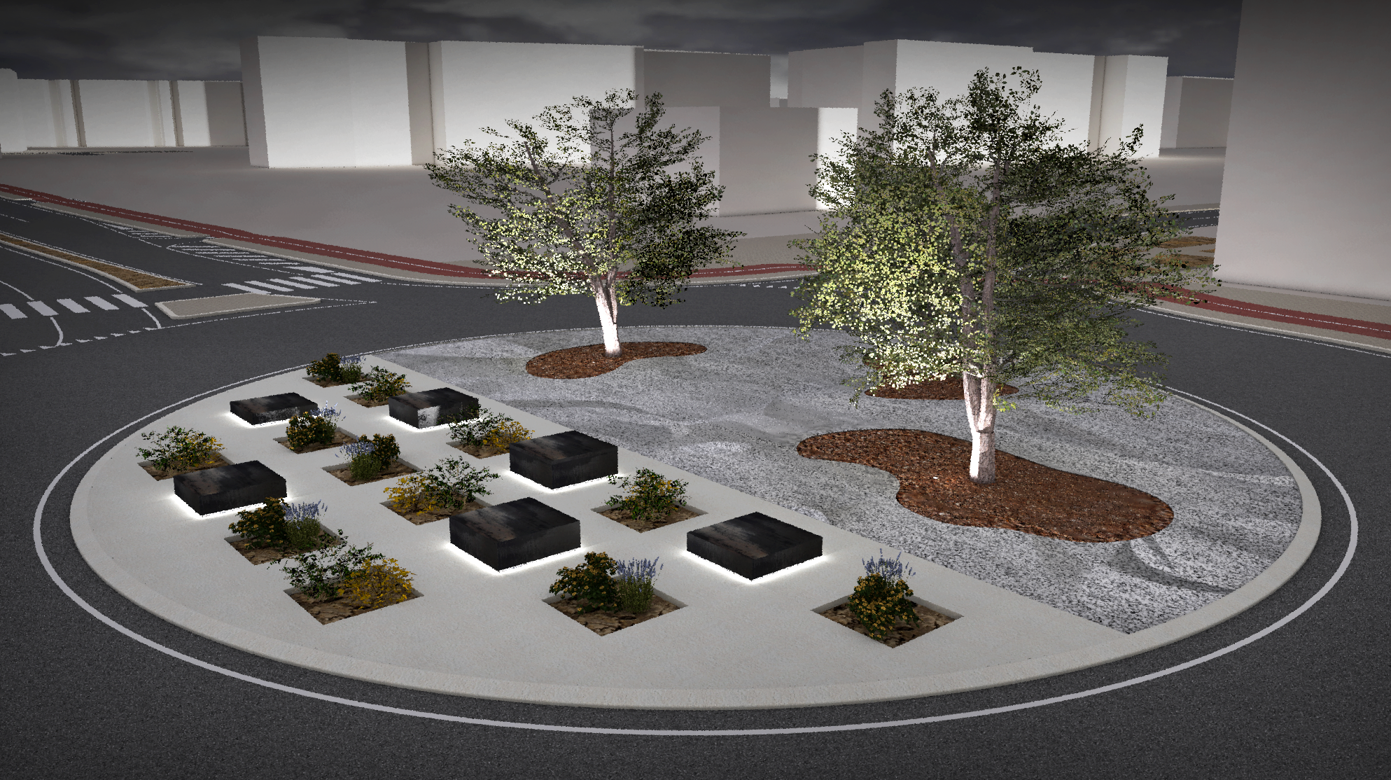 巴里市 via Amendola 道路绿化设计-23