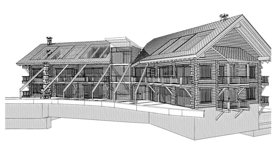 西班牙国家森林公园滑雪胜地酒店“El Lodge”翻新-1