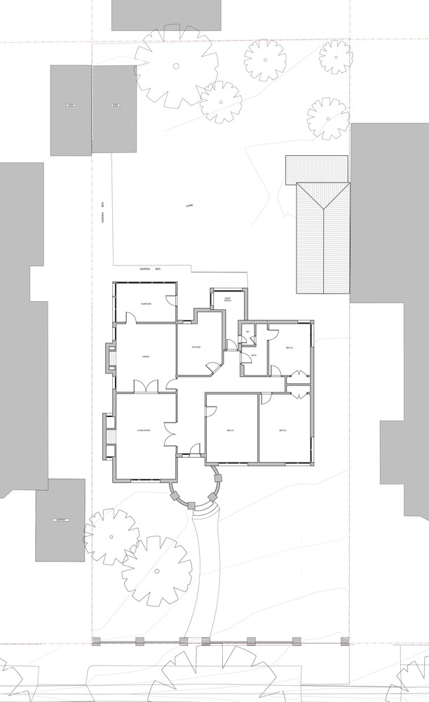 澳洲巴拉拉特湖畔老屋的现代改造-40