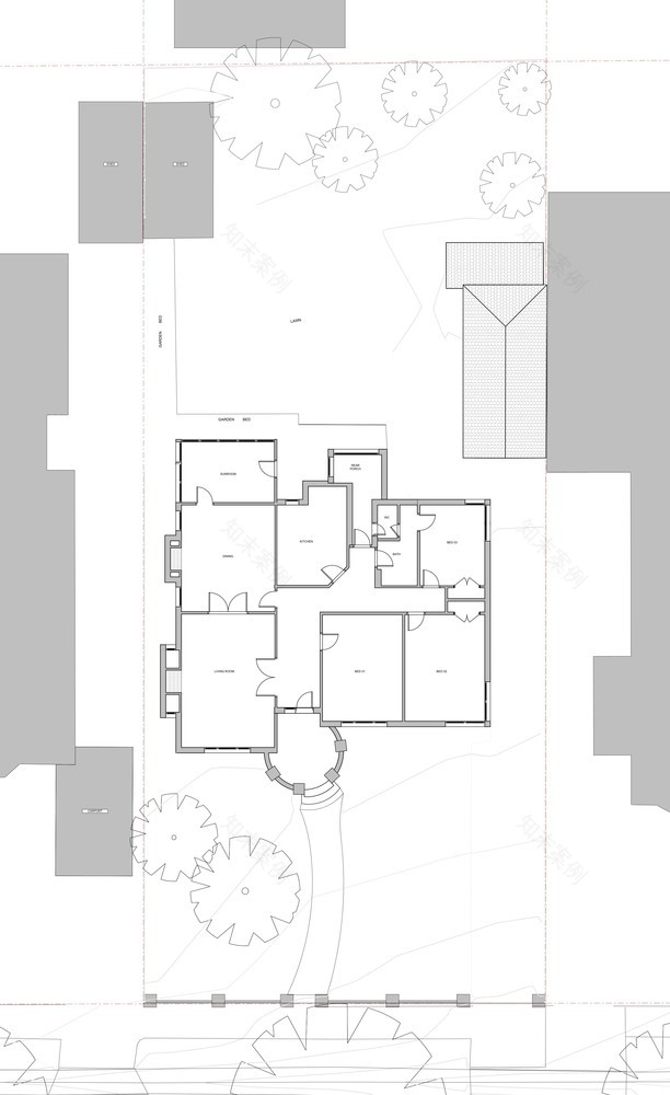 澳洲巴拉拉特湖畔老屋的现代改造-40