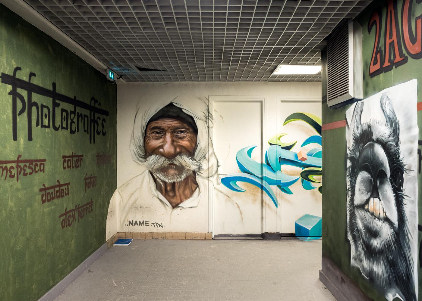 巴黎国际大学城的艺术涂鸦盛宴—— Rehab2 展览-8