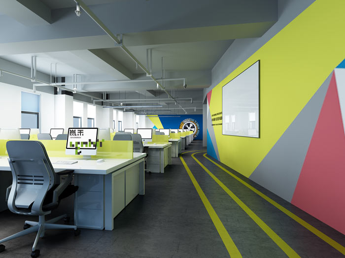 汽车超人网络科技公司办公室装修设计案例解析-9
