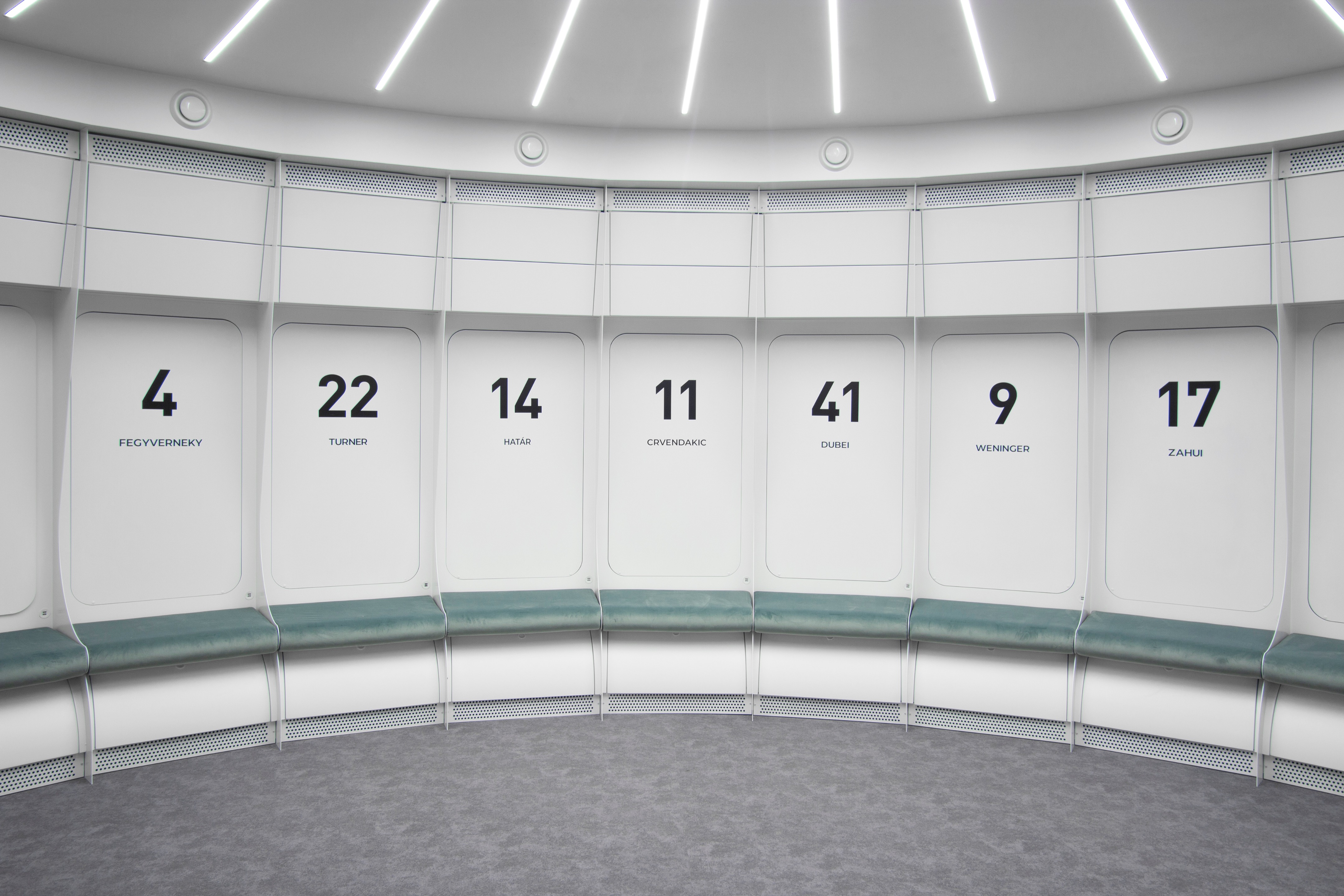 匈牙利 Sopron Basket 女子篮球队新更衣室设计-15