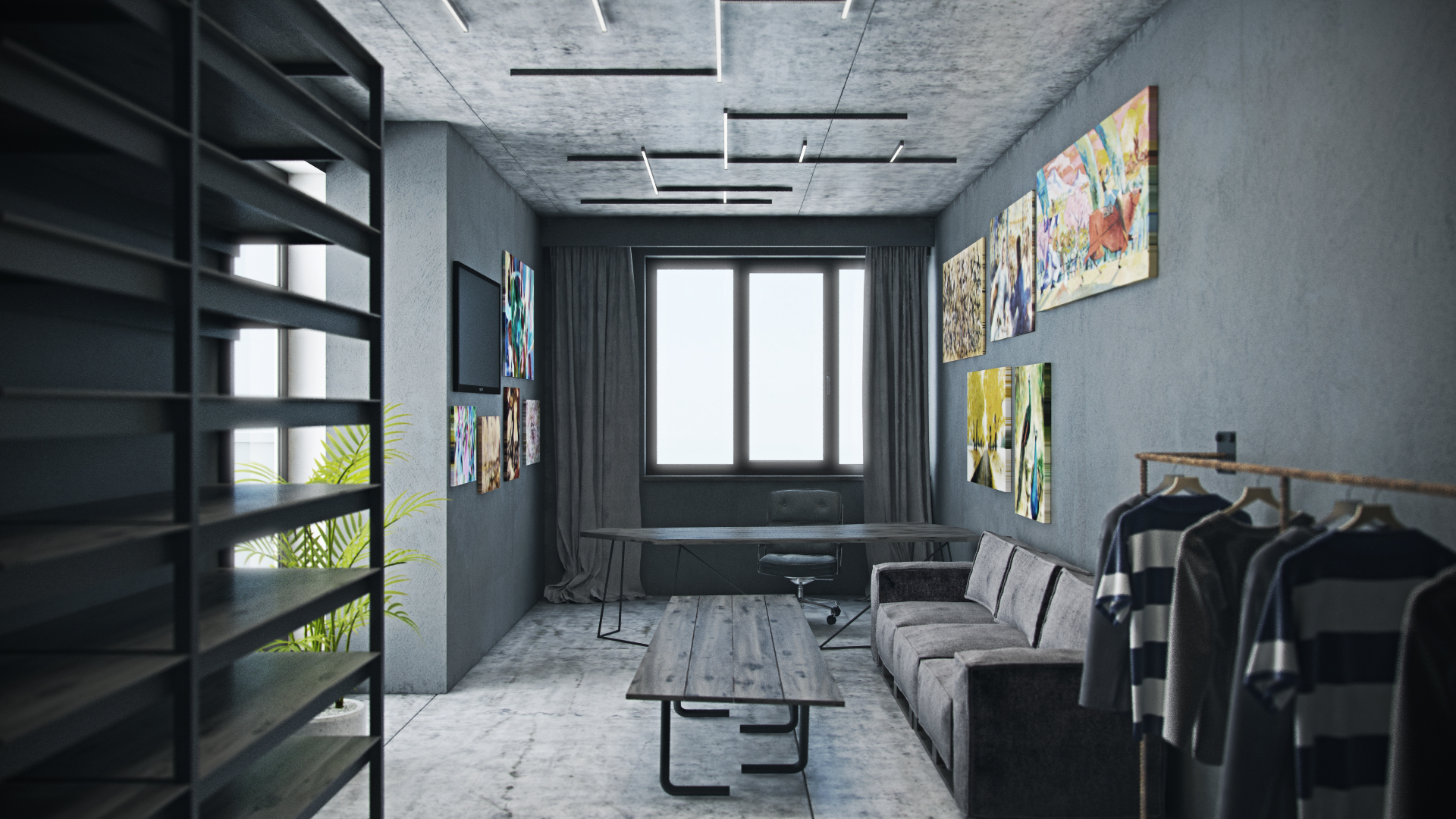 EK 设计工作室打造年轻品牌展厅-21